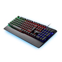 TECLADO GAMING XTECH XTK-510S - ESPAÑOL - ILUMINACIÓN LED MULTI-COLOR CON EFECTOS DE LUZ